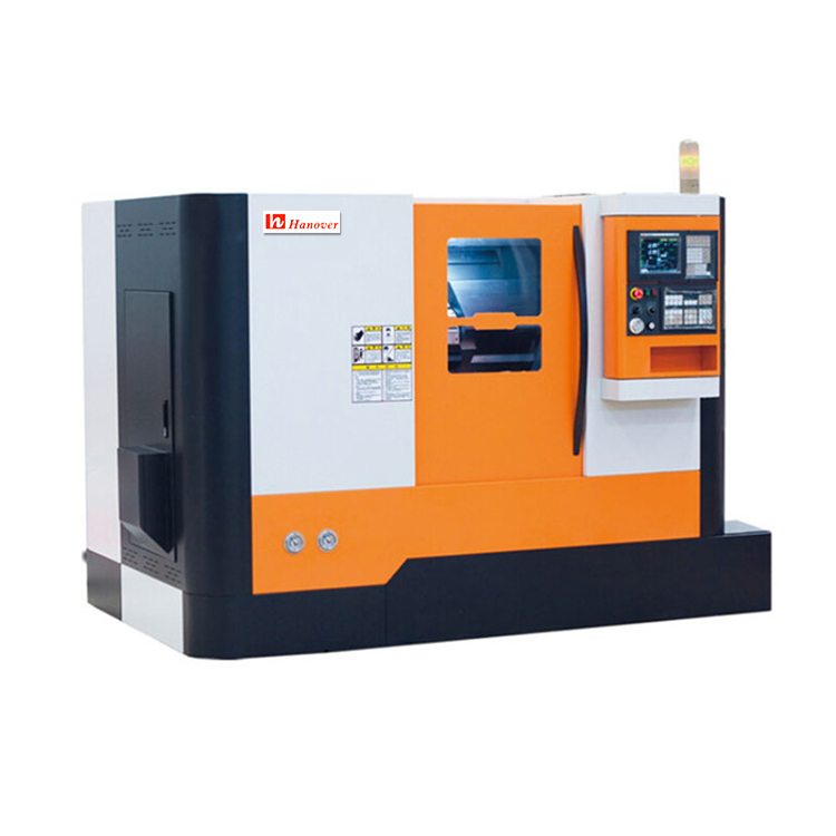 What are the characteristics of CNC lathe with inclined bed?